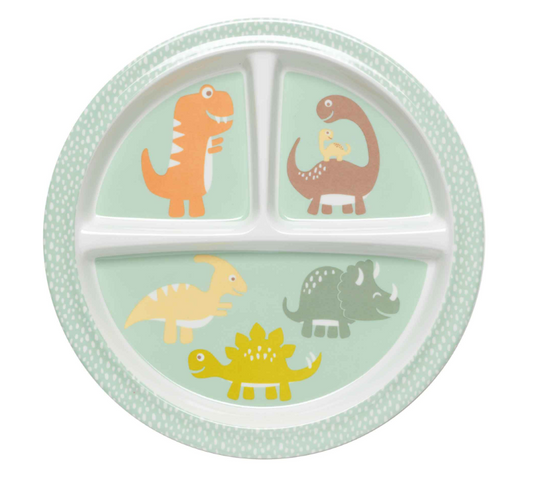 Divided Suction Plate Baby Dino