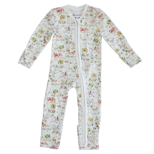 Hunter Pace Horse One-Piece - 3-6M