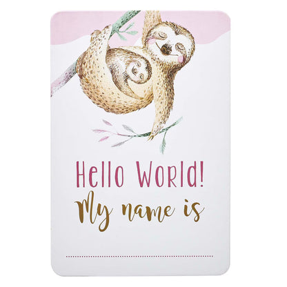 My Baby Girl's Milestone Cards