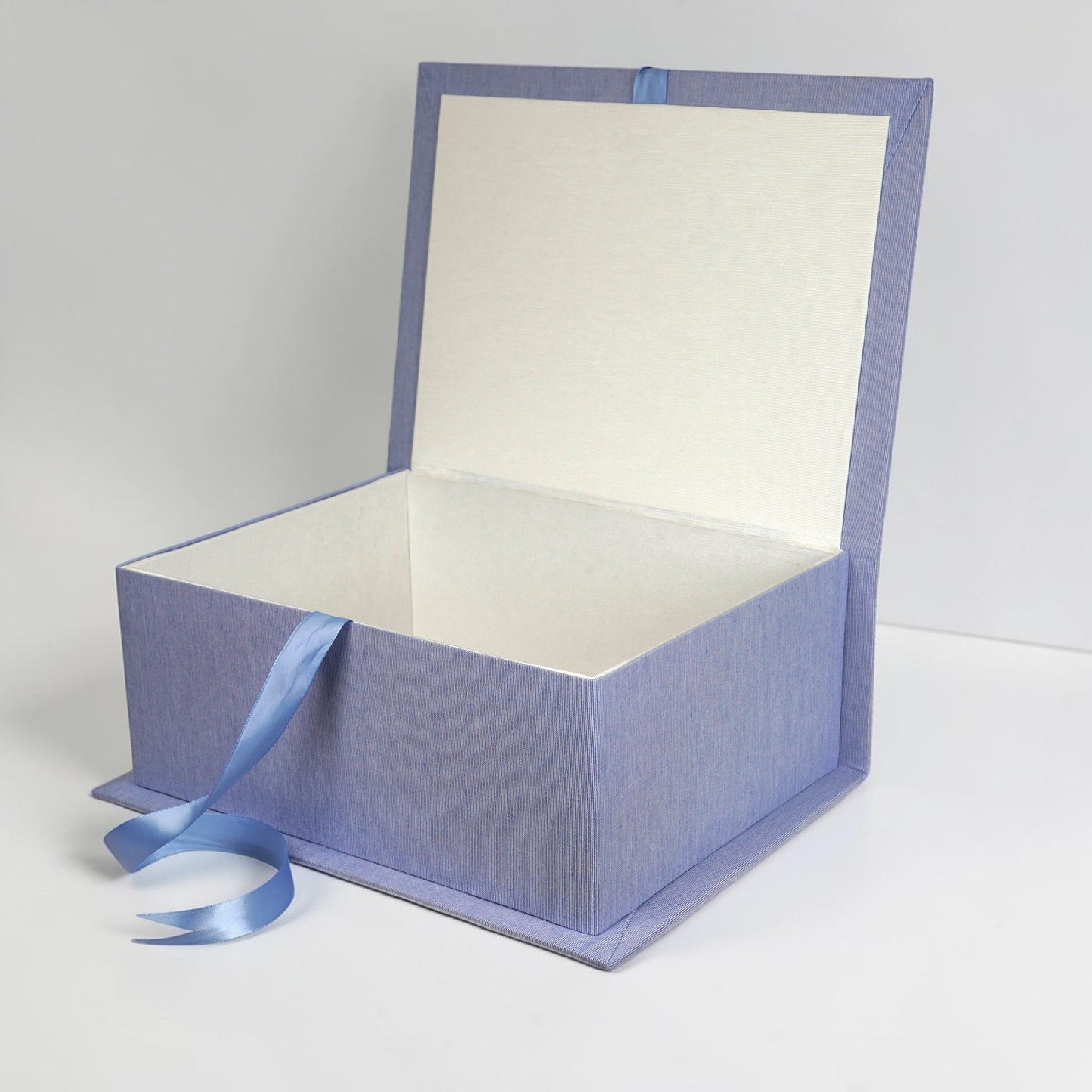 Micro Stripe Cotton - Medium Keepsake Box (Wholesale)