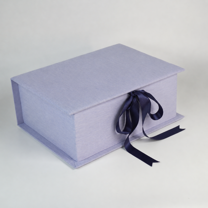 Micro Stripe Cotton - Medium Keepsake Box (Wholesale)