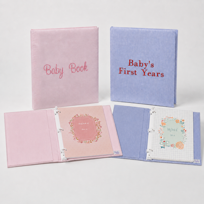 Micro Stripe Cotton – Baby Memory Book (Wholesale)