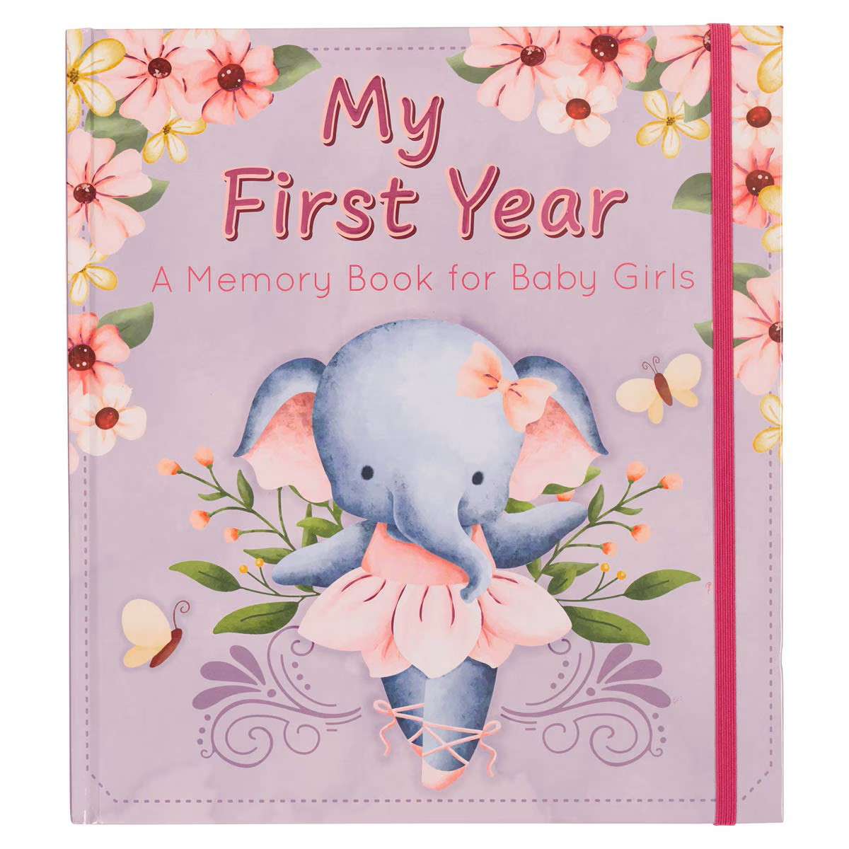 My First Year Hardcover Memory Book for Baby Girls