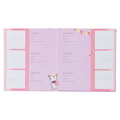 My First Year Hardcover Memory Book for Baby Girls