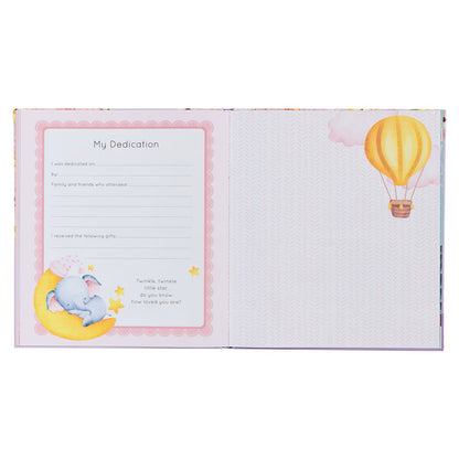 My First Year Hardcover Memory Book for Baby Girls