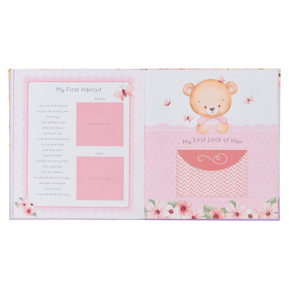 My First Year Hardcover Memory Book for Baby Girls