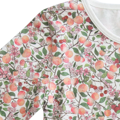 The Two Piece Pajamas-Peach Blossom - 6-12M