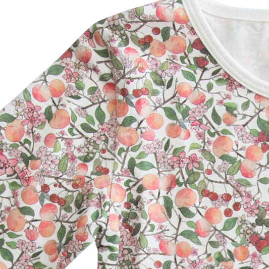 The Two Piece Pajamas-Peach Blossom - 6-12M