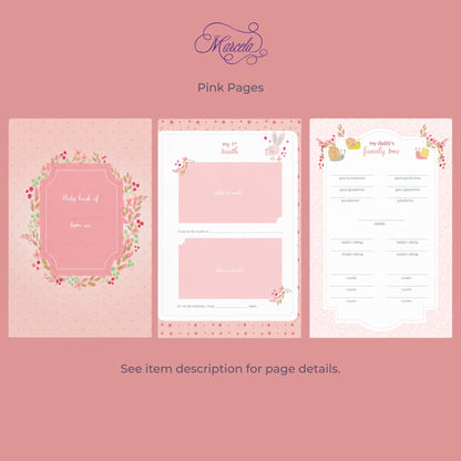 Micro Stripe Cotton – Baby Memory Book (Wholesale)