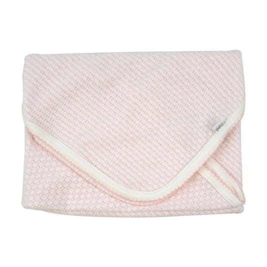 PINSTRIPE RECEIVING BLANKET, NO BOW