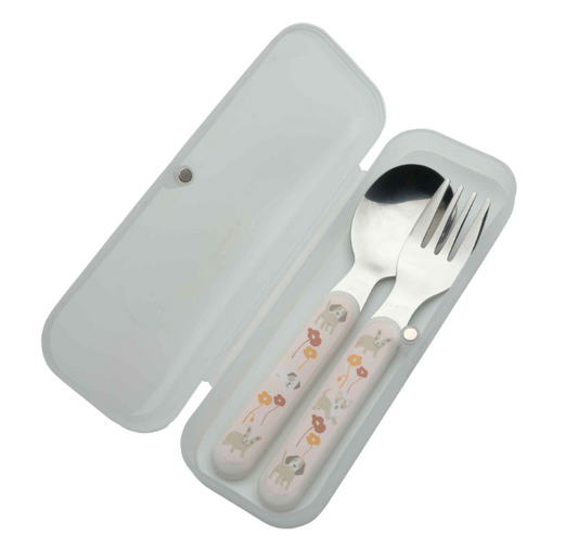 Silverware set Puppies & Poppies