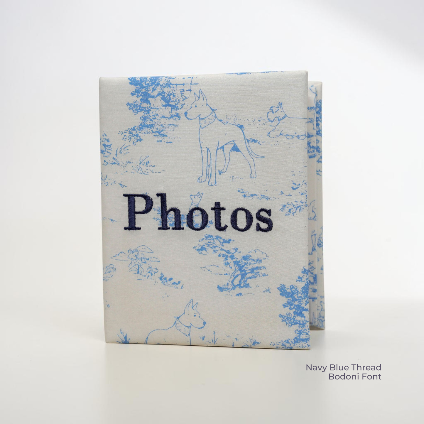 Heirloom Hounds Toile – Small Hardbound Photo Album