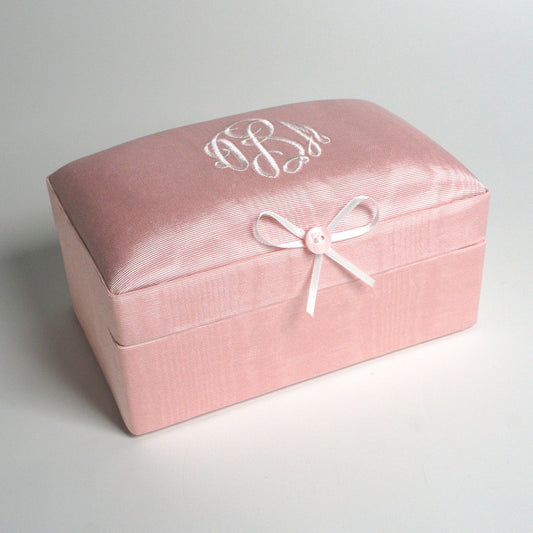 Solid Moiré – Small Baby Keepsake Box