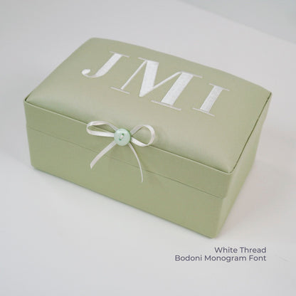 Malibu Poplin Cotton – Small Baby Keepsake Box