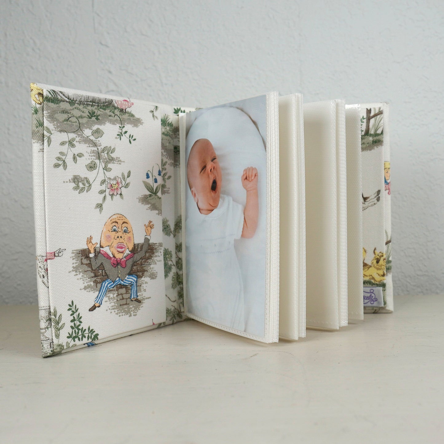 Over the Moon Nursery Rhyme Toile  – Small Hardbound Photo Album (Wholesale)