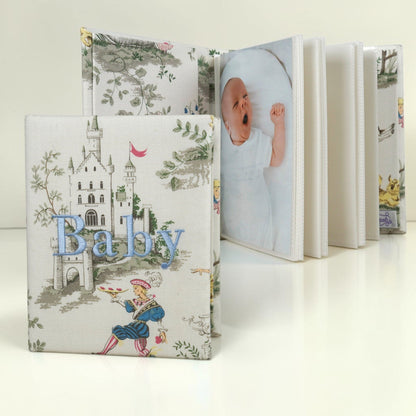 Over the Moon Nursery Rhyme Toile  – Small Hardbound Photo Album (Wholesale)