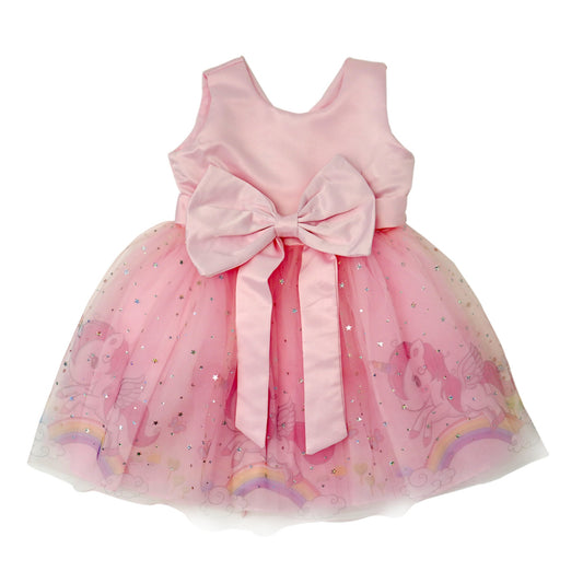 Sleeveless Tutu Dress - Unicorns