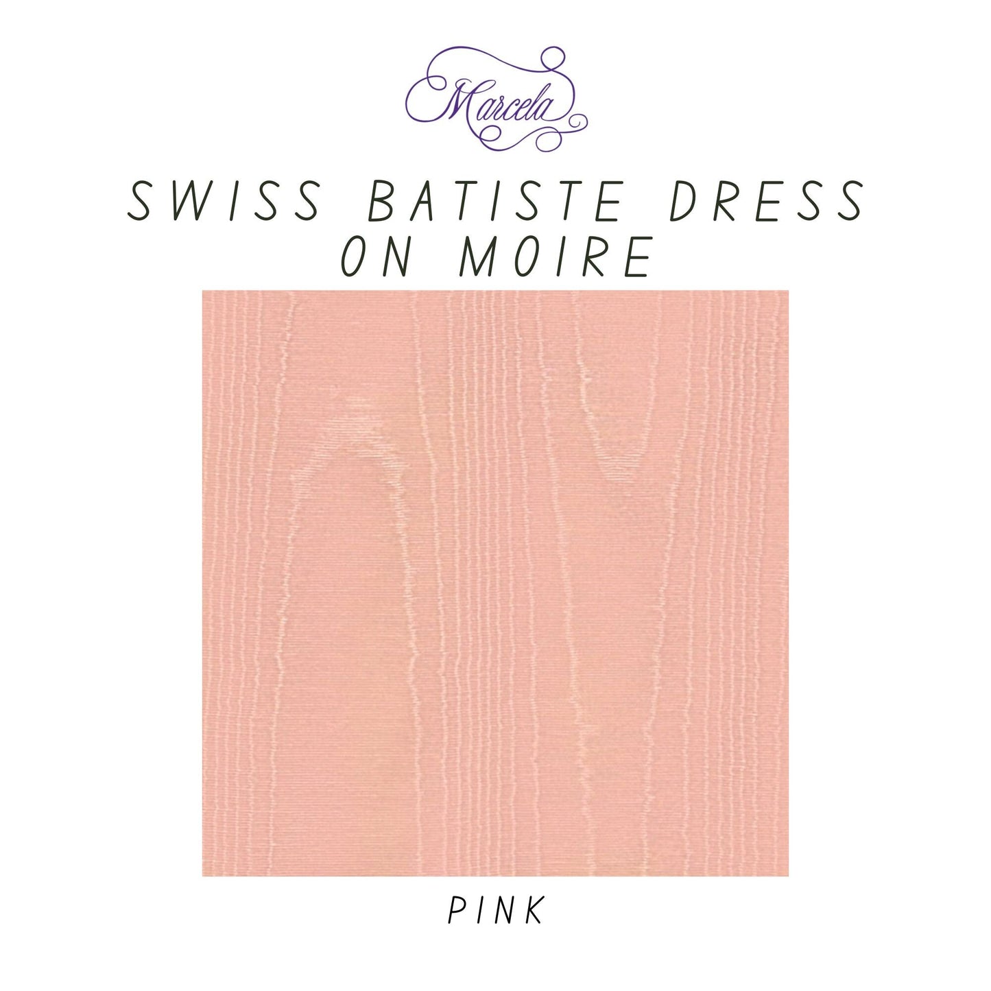 Swiss Batiste Dress – Medium Hardbound Album (Moiré)