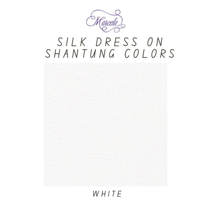 Silk Dress – Baby Memory Book (Shantung)